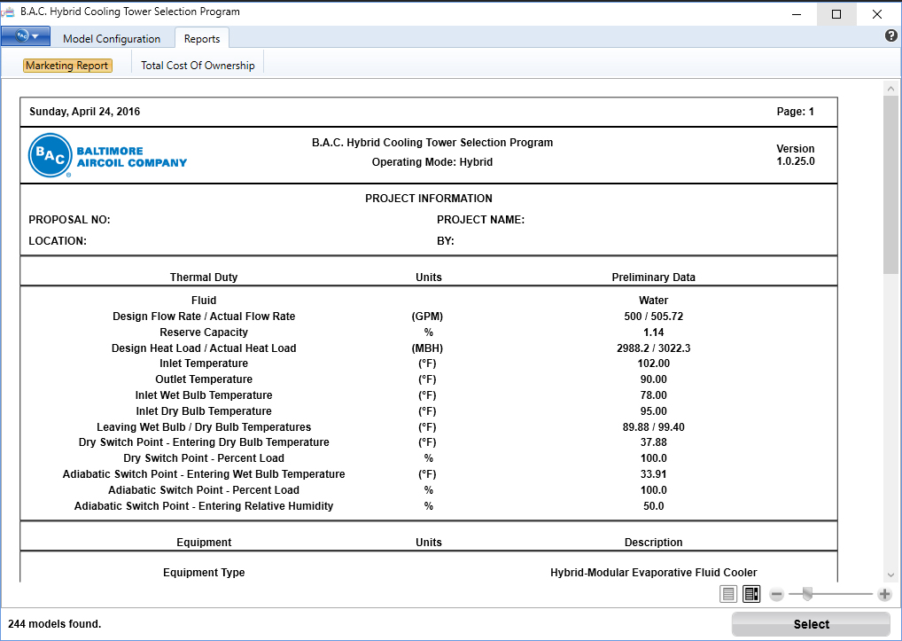 Marketing Report